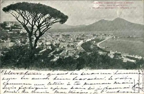 Ak Napoli Neapel Campania, Panorama