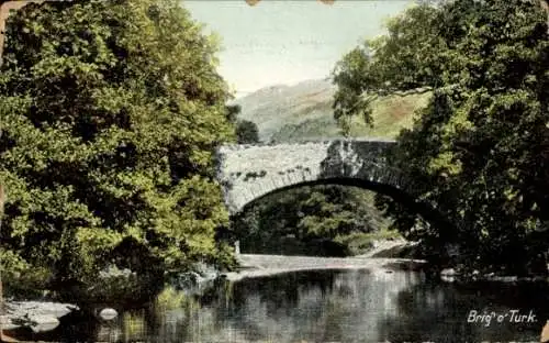 Ak Brig o' Turk Schottland, Fluss, Brücke