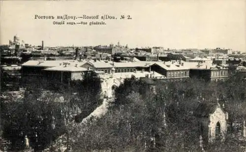 Ak Rostov Rostow am Don Russland, Gesamtansicht