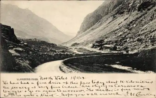 Ak Llanberis Wales, Llanberis Pass