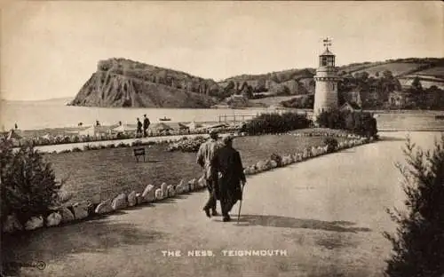 Ak Teignmouth Devon England, The Ness