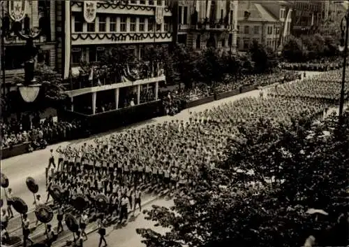 Ak Praha Prag Tschechien, I. Celostátní Spartakiada 1955, Turnfest 1955