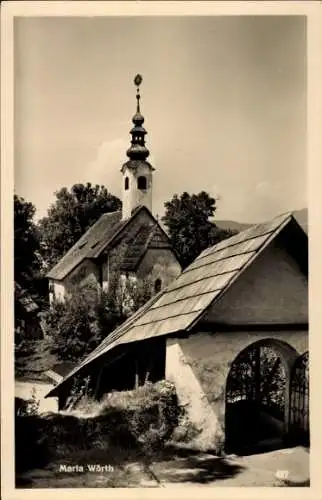 Ak Maria Wörth am Wörthersee Kärnten, Kapelle