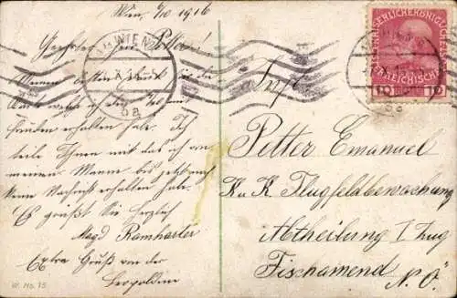 Ak Wien 1 Innere Stadt, Innerer Burghof mit Wachablösung