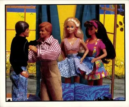 Sammelbild Barbie Nr. 70, Ken, Mattel 1993