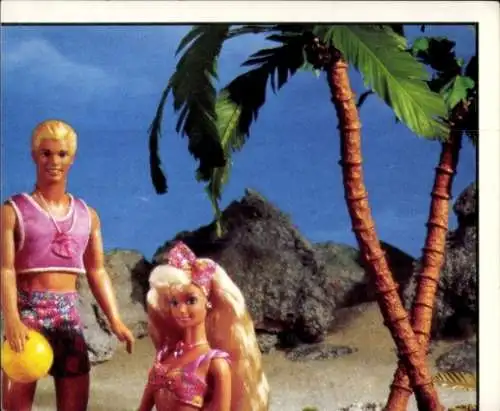 Sammelbild Barbie Nr. 206, Ken, Mattel 1993