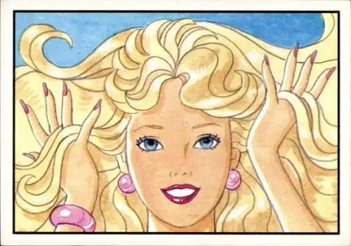 Sammelbild Barbie Nr. 49, Mattel 1989