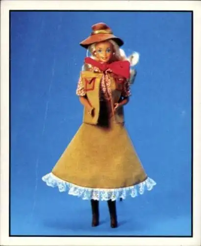 Sammelbild Barbie Nr. 47, Cowgirl, Mattel 1993