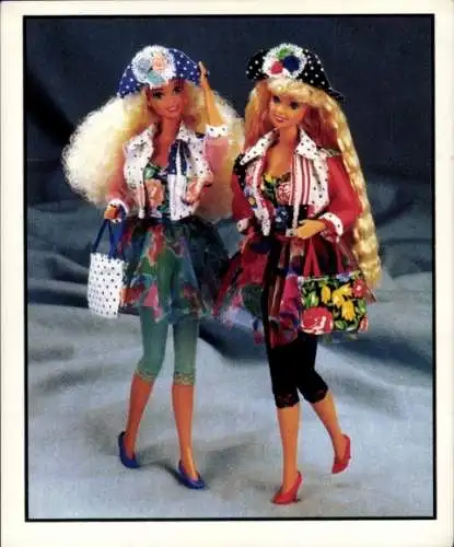 Sammelbild Barbie Nr. 77, Mattel 1993