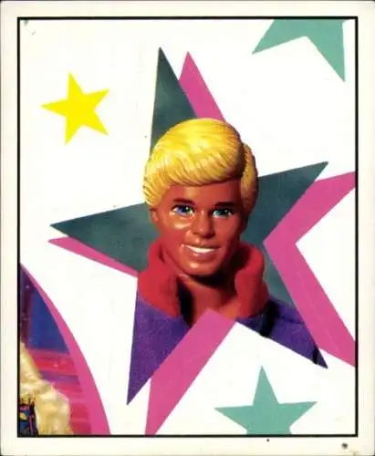 Sammelbild Barbie Nr. 3, Ken, Mattel 1993