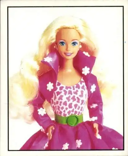 Sammelbild Barbie Nr. 210, Mattel 1993