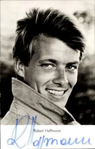 Ak Schauspieler Robert Hoffmann, Portrait, Autogramm