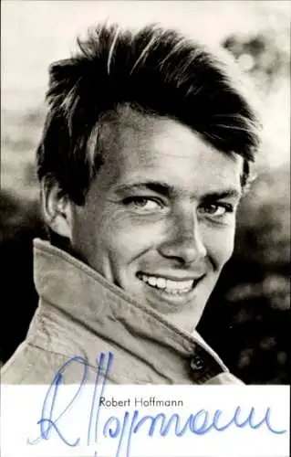 Ak Schauspieler Robert Hoffmann, Portrait, Autogramm