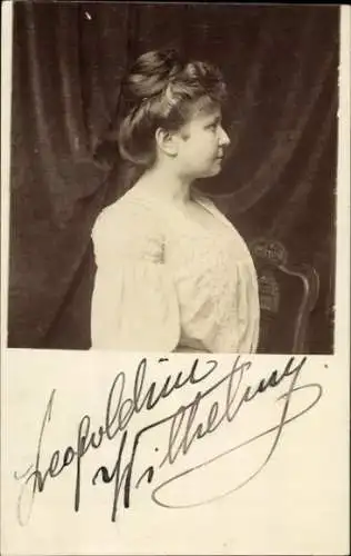Ak Schauspielerin, Portrait, Autogramm