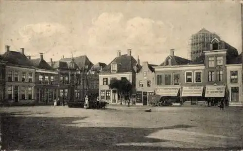 Ak Steenwijk Overijssel, Markt