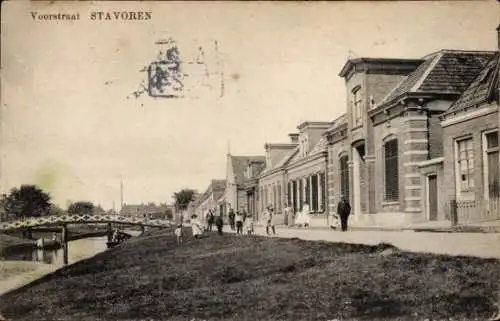 Ak Staveren Stavoren Fryslân Niederlande, Voorstraat