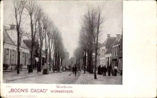 Ak Workum Fryslân Niederlande, Boon's Cacao Wormerveer