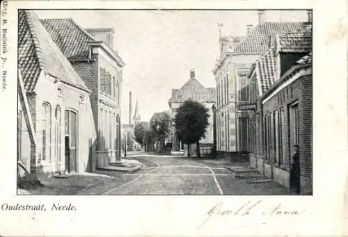 Ak Neede Berkelland Gelderland, Oudestraat