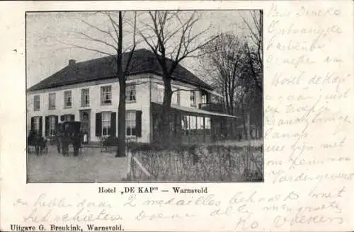 Ak Warnsveld Gelderland Niederlande, Hotel De Kap