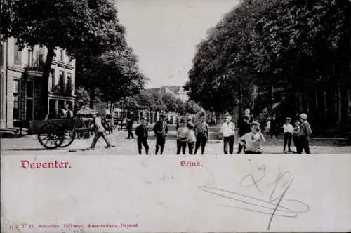 Ak Deventer Overijssel Niederlande, Brink