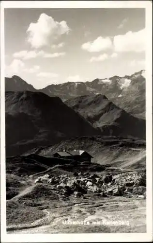 Ak Landeck in Tirol, Ulmerhütte mit Kaltenberg