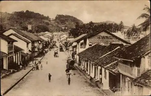 Ak Kandy Sri Lanka, Colombo Straße