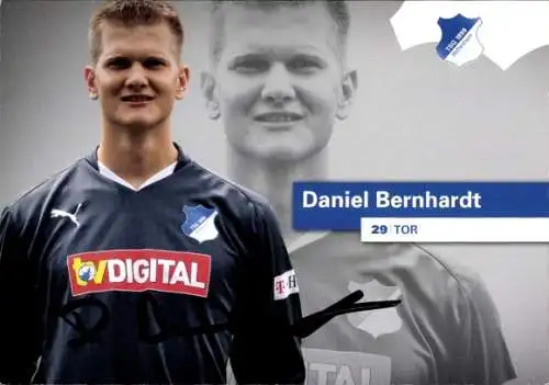 Autogramm Fußball, Daniel Bernhardt, TSG 1899 Hoffenheim