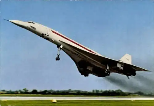 Ak Air France, BAC Aerospatiale Concorde, Überschallflugzeug