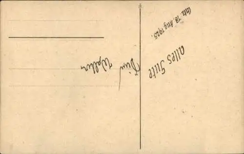 Ak Glückwunsch Geburtstag, Veilchen