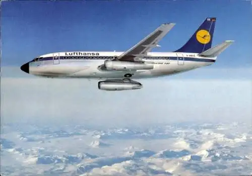 Ak Deutsches Passagierflugzeug, Lufthansa Boeing 737 City Jet D-ABCE