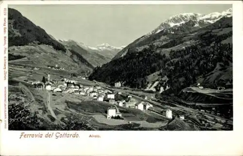 Ak Kanton Tessin, Ferrovia del Gottardo, Airolo