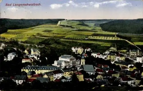 Ak Langenschwalbach Bad Schwalbach im Taunus, Panorama