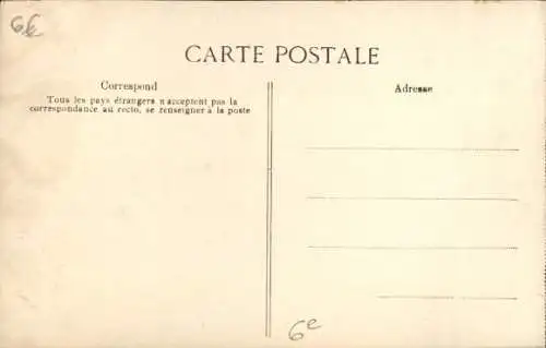 Ak Paris VI, Quai des Grands Augustins, Die große Seineflut, Januar 1910