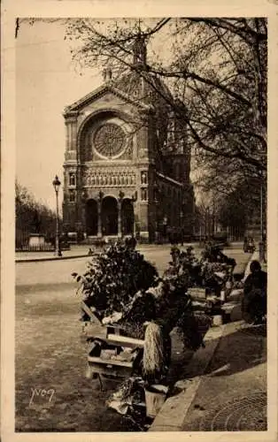 Ak Paris VIIIe Élysée, Kirche Saint-Augustin