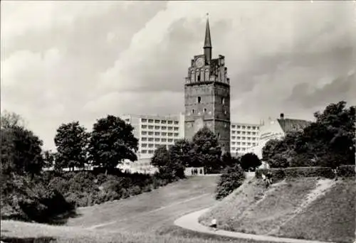 Ak Rostock in Mecklenburg, Kröpeliner Tor
