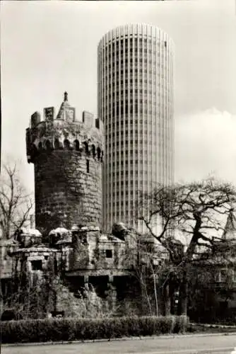 Ak Jena in Thüringen, Pulverturm der Stadtbefestigung, Universitäts- und Forschungshaus