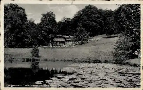 Ak Christianental Wernigerode im Harz, Waldgasthaus