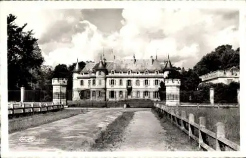 Ak Lamorlaye Oise, Schloss, Institut Biblique