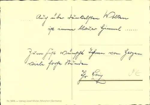 Künstler Ak Hummel, Berta, Nr. 4934, Kind auf Skiern