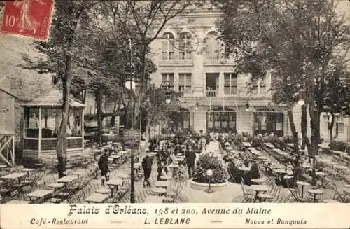 Ak Paris XIV., Palais d'Orléans, 198 und 200, Avenue du Maine