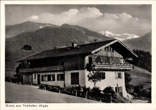 Ak Thalhofen Marktoberdorf im Ostallgäu, Haus Hoerner