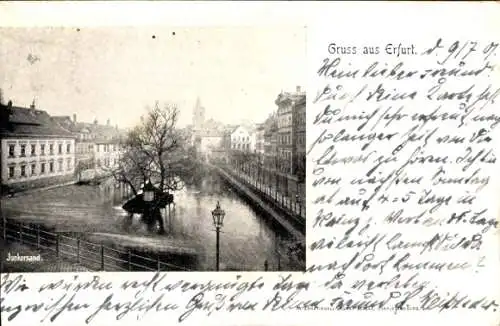 Ak Erfurt in Thüringen, Junkersand