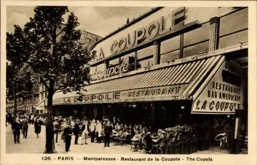 Ak Observatorium Paris XIV, Montparnasse, Restaurant de la Coupole