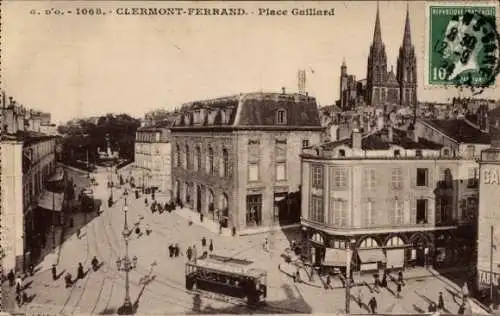 Ak Clermont Ferrand Puy de Dôme, Place Gaillard