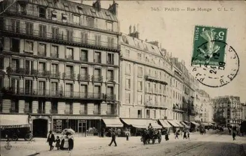 Ak Paris V, Rue Monge