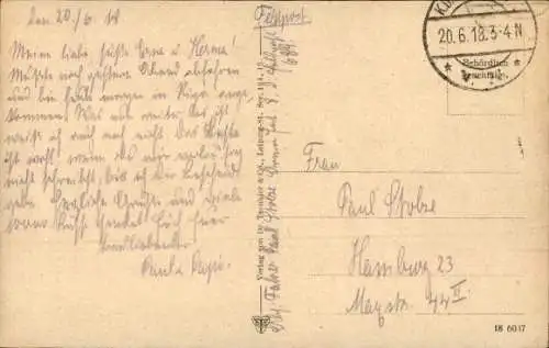 Ak Riga Lettland, Totalansicht, Theater