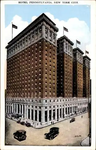 Ak New York City USA, Hotel Pennsylvania