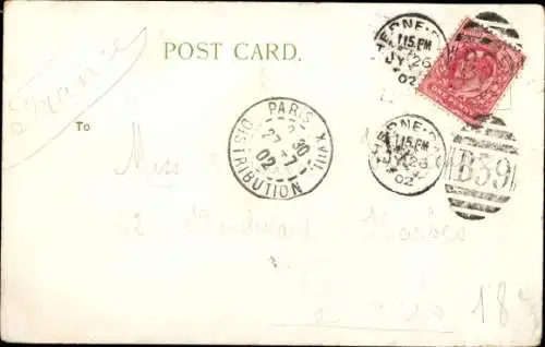 Ak Canterbury Kent England, Westtor