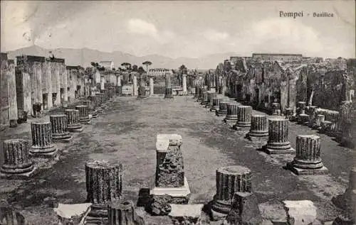 Ak Pompeji Pompei Kampanien, Basilica
