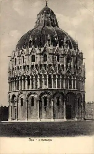 Ak Pisa Toscana, Il Battistero